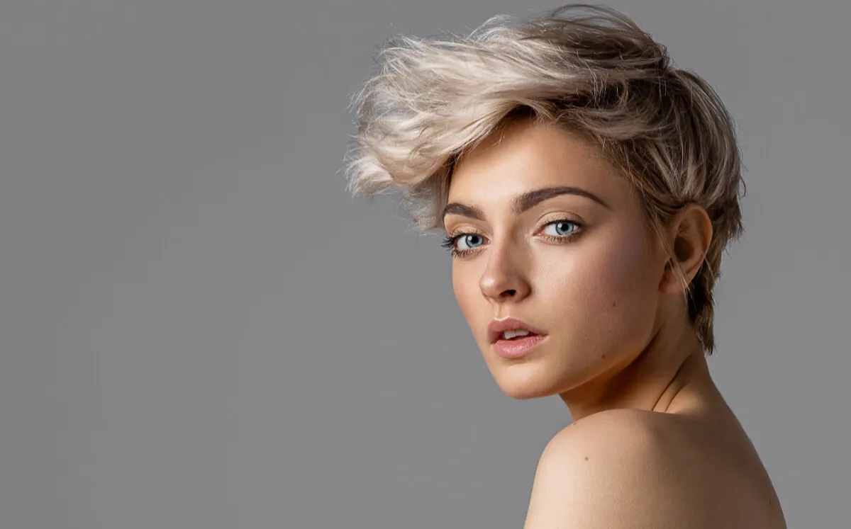 Pixie con tupé.