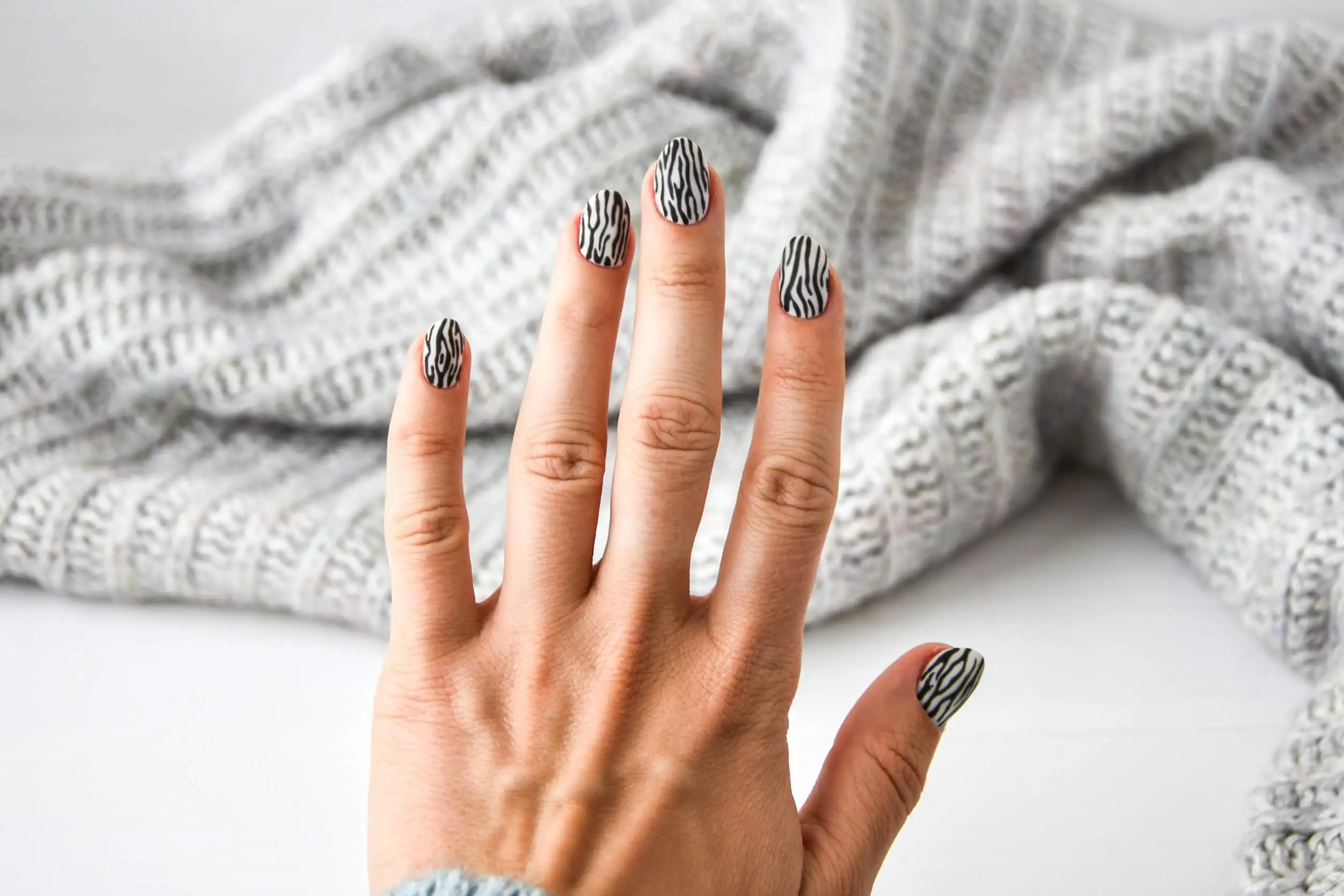 Total cebra print