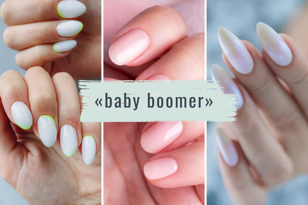10 diseños para lucir uñas al estilo «baby boomer»