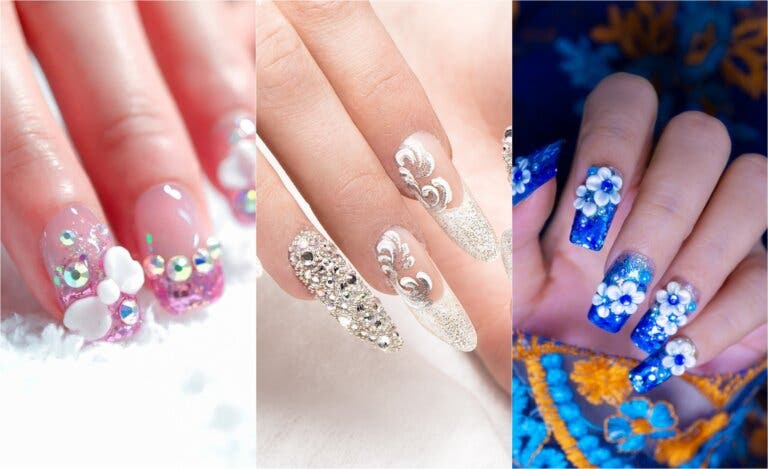 Efecto 3D en las uñas: qué es y 6 diseños para inspirarte