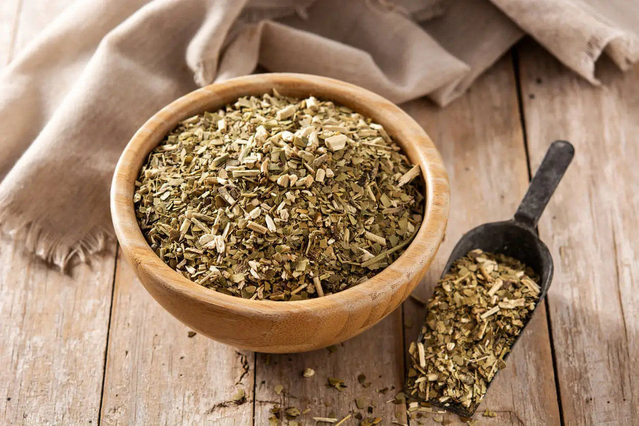 Yerba mate para hacer té