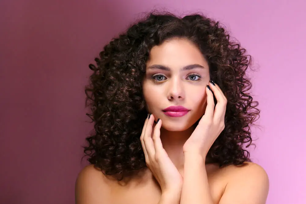 Curly bob