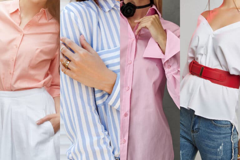 11 tipos de camisas que te harán lucir más delgada