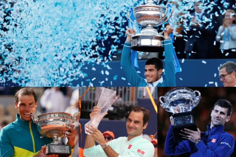 Carlitos Alcaraz vs los «Big 3»: logros conseguidos hasta sus 20 años