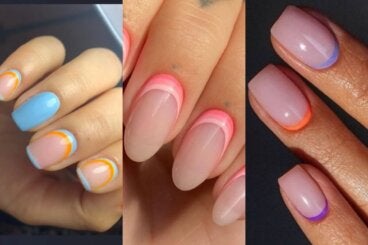 5 ideas de manicura francesa invertida que debes llevar