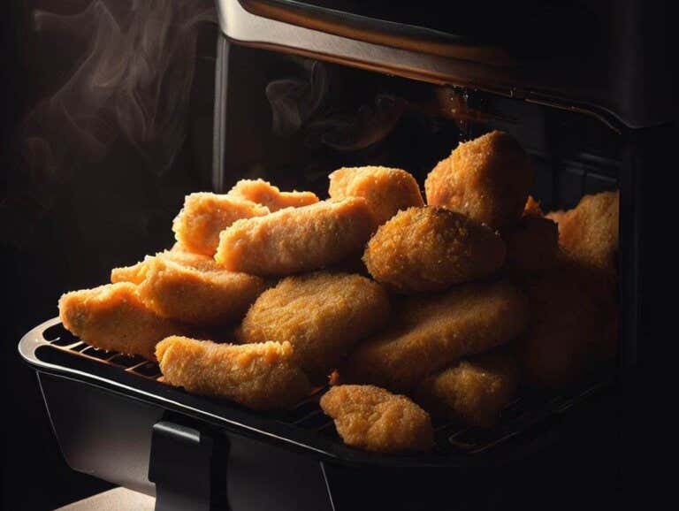 Cómo hacer nuggets de pollo crocantes en tu freidora de aire