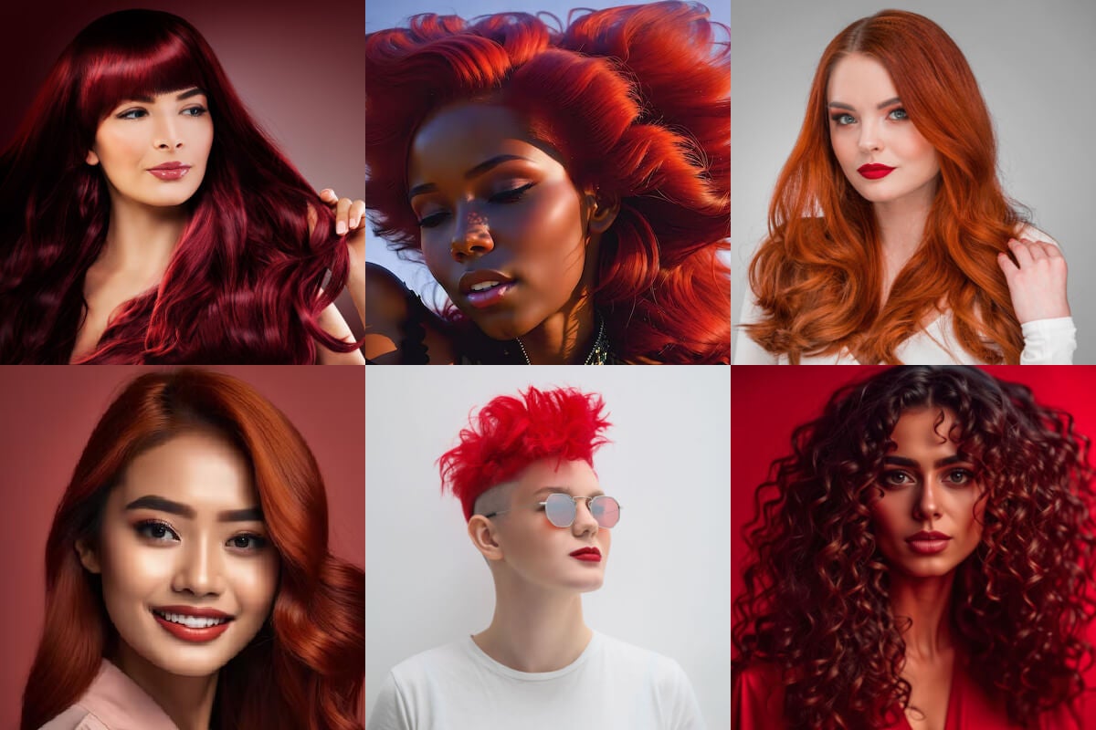 Tipos De Color Rojo Para Cabello Infoupdate