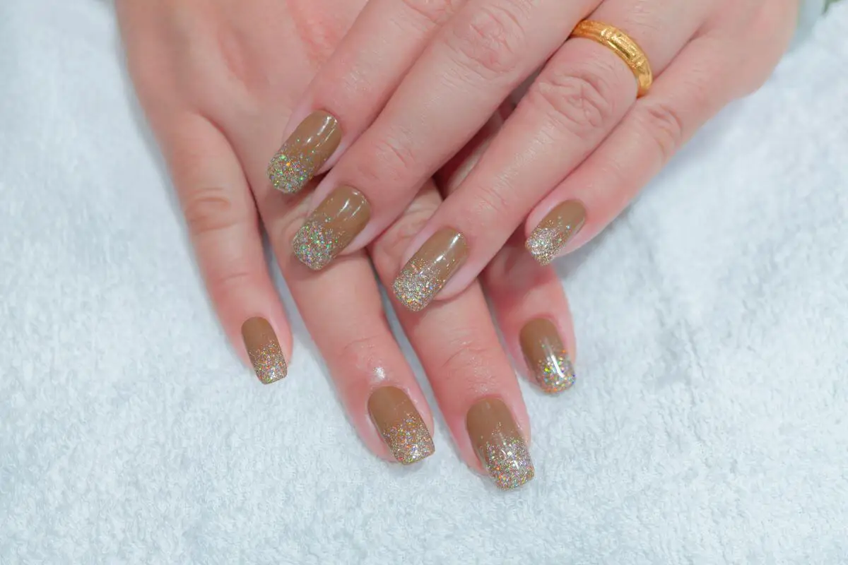 Francés con glitter