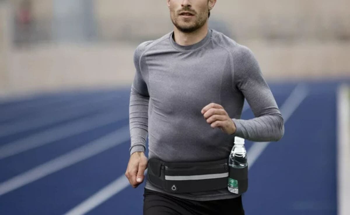 Cinturón portátil para correr.