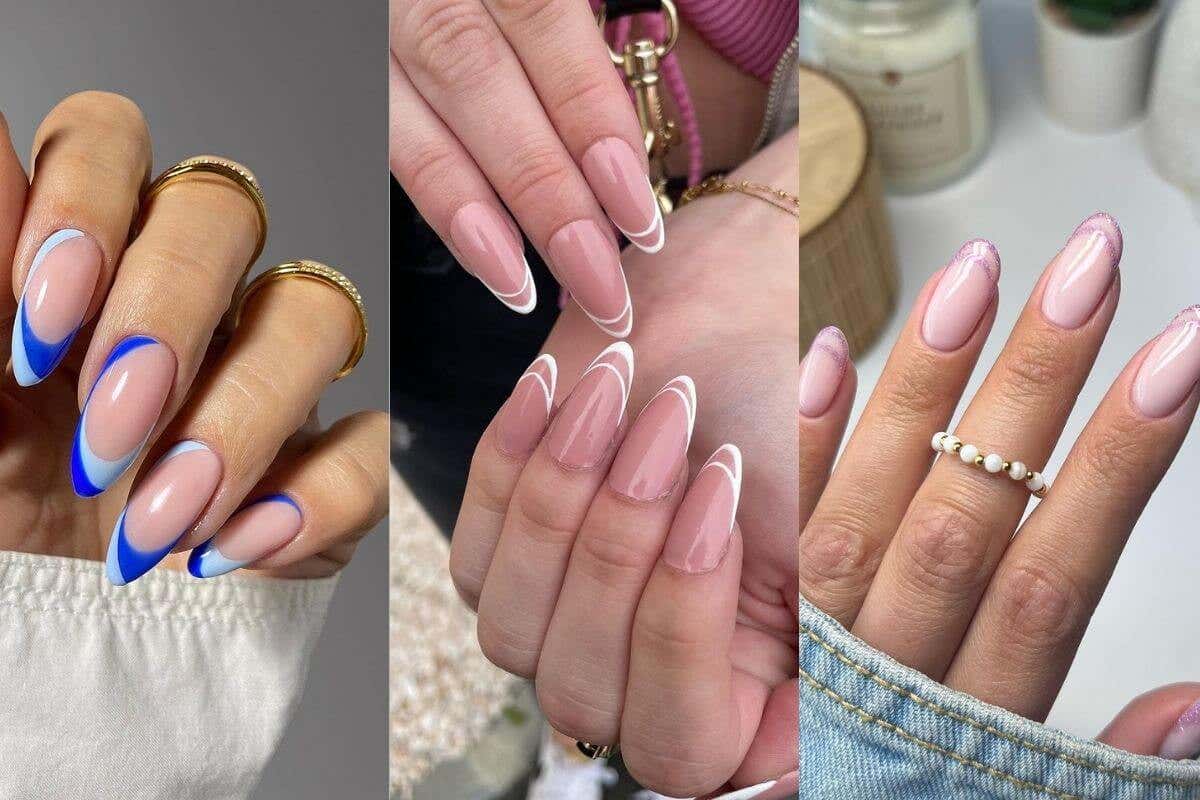 16 modelos de uñas francesas doble línea que son tendencia