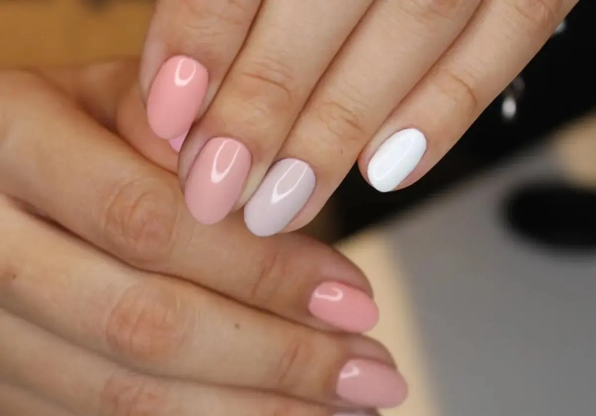 Skittle nails