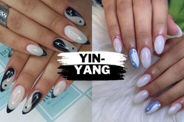 Los 12 diseños yin yang para uñas más lindas y armoniosas