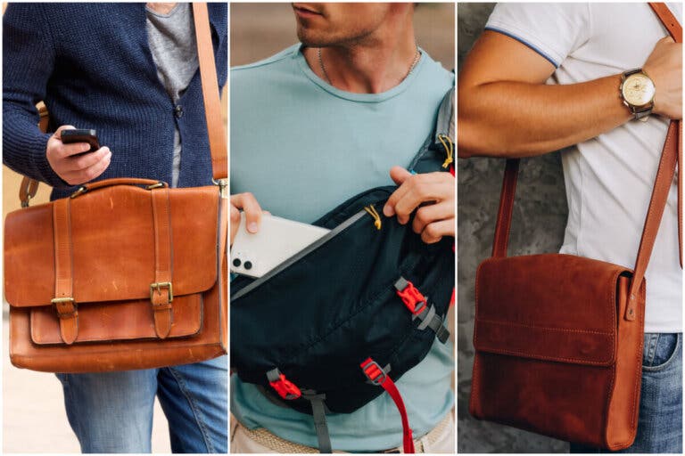 10 bolsos y bandoleras ideales para hombres