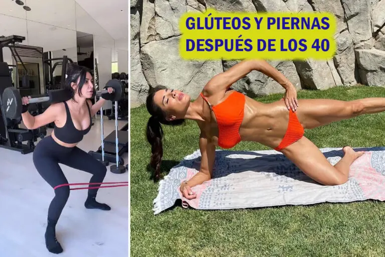 Los 10 ejercicios que necesitas para tonificar piernas y glúteos después de los 40