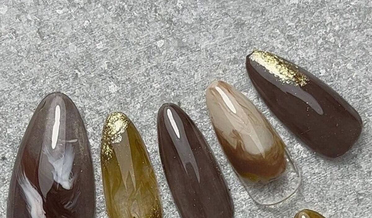 Uñas latte