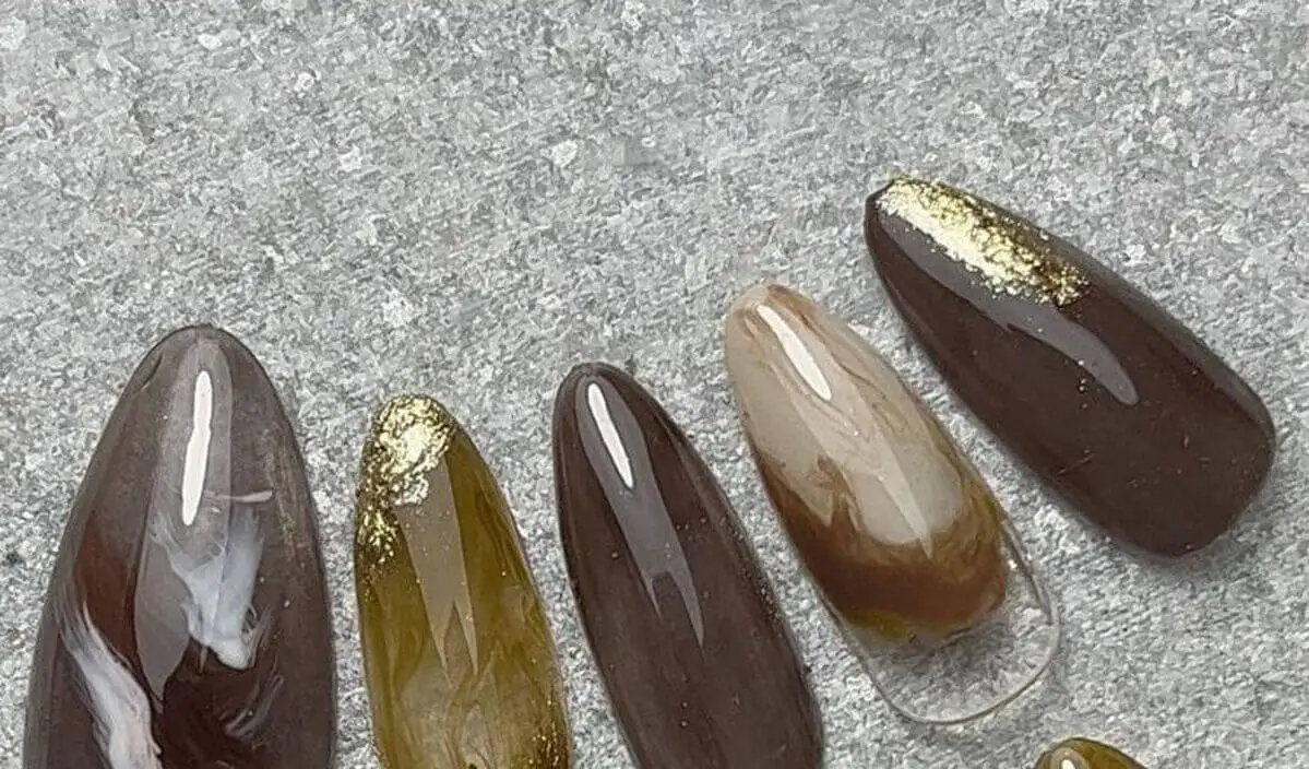 Uñas latte