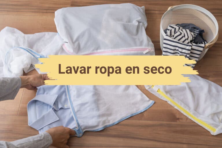 Cómo lavar en seco tu propia ropa en casa