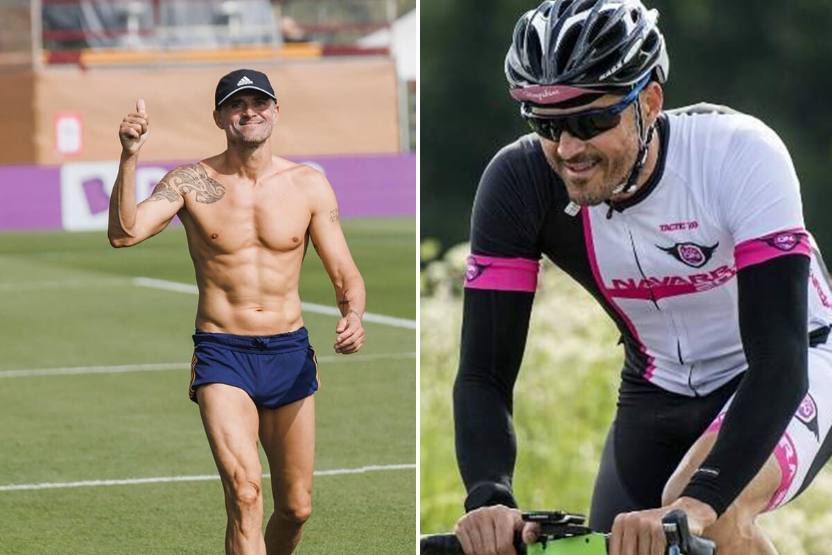 Los secretos de Luis Enrique para lucir un cuerpo joven después de los 50