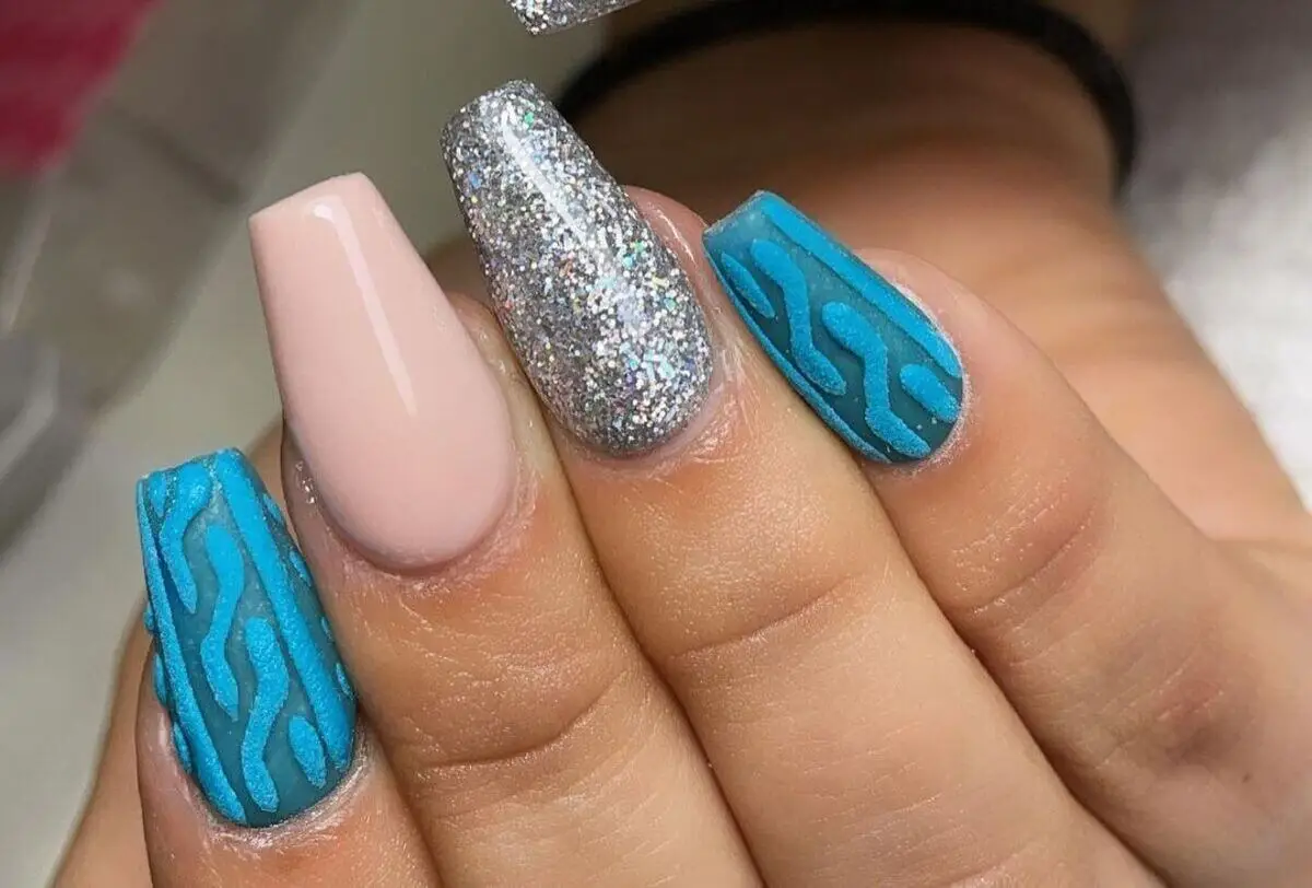 Uñas azules
