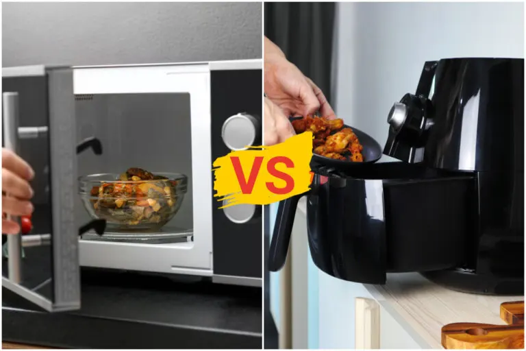 Freidora de aire o microondas: ¿cuál es mejor para calentar la comida?