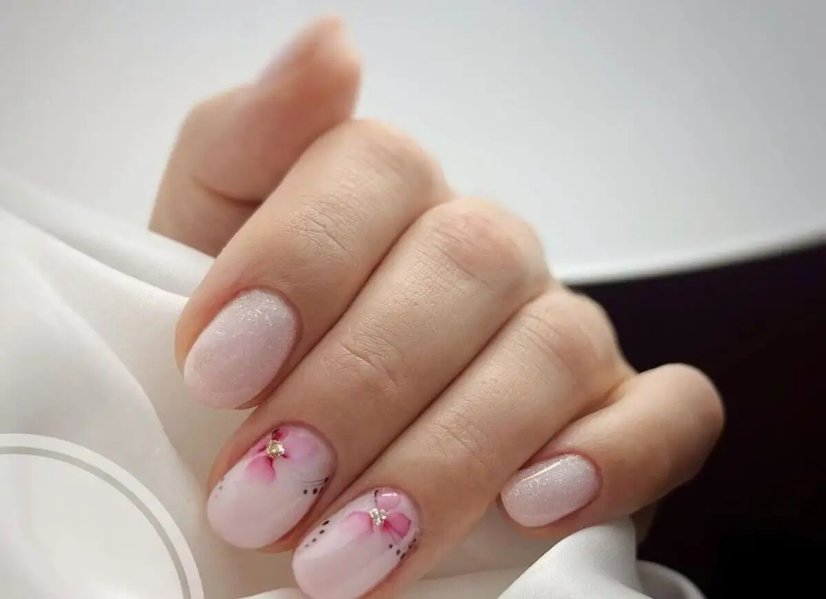 Uñas con flores