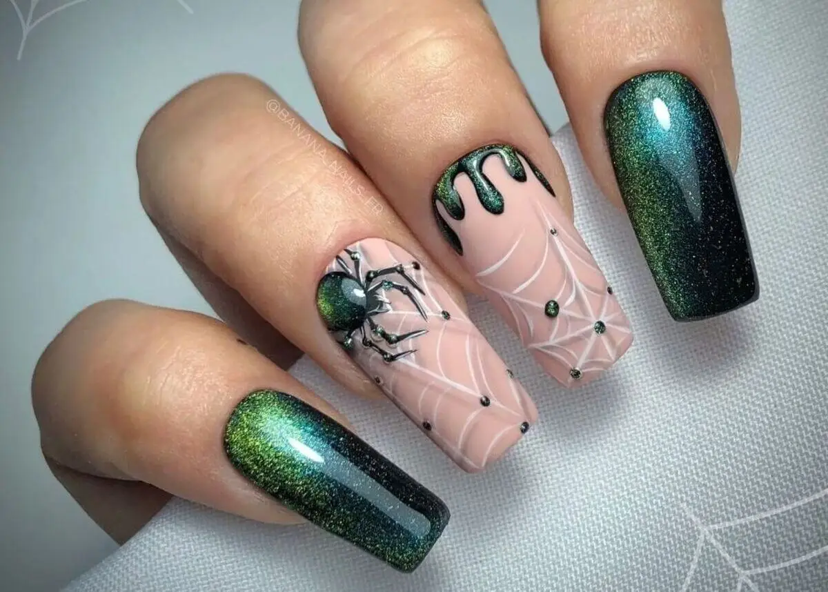 Uñas de Halloween