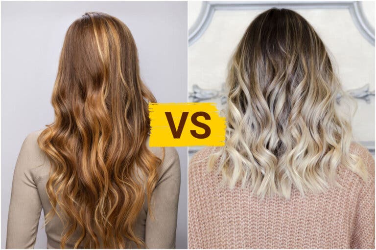 12 diferencias entre mechas «balayage» y «ombré»