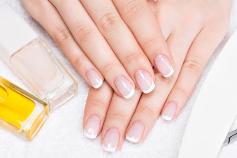 manicura francesa en casa