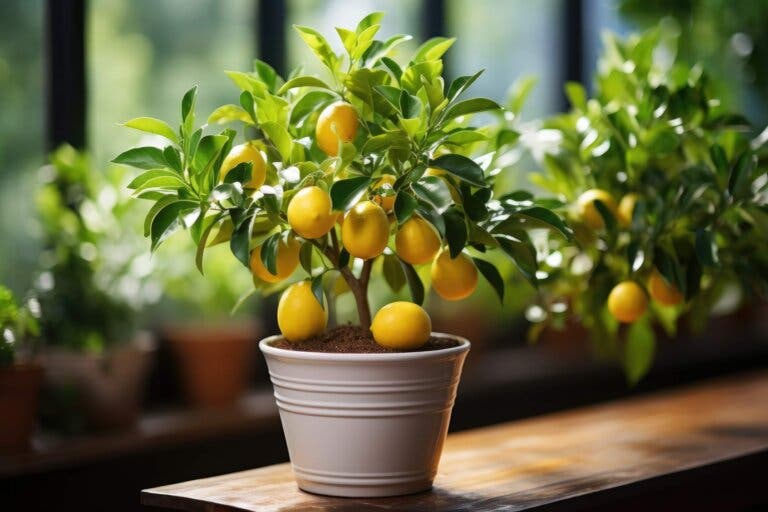10 árboles frutales que puedes sembrar en maceta y sus cuidados