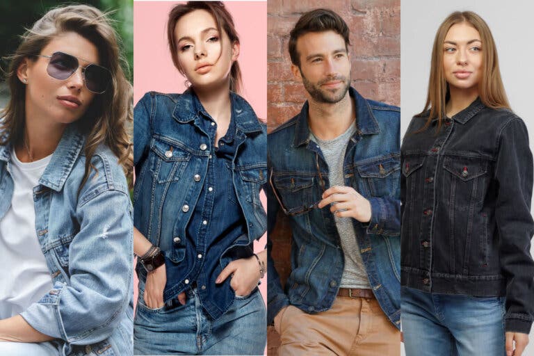 10 ideas para combinar una chaqueta vaquera en invierno