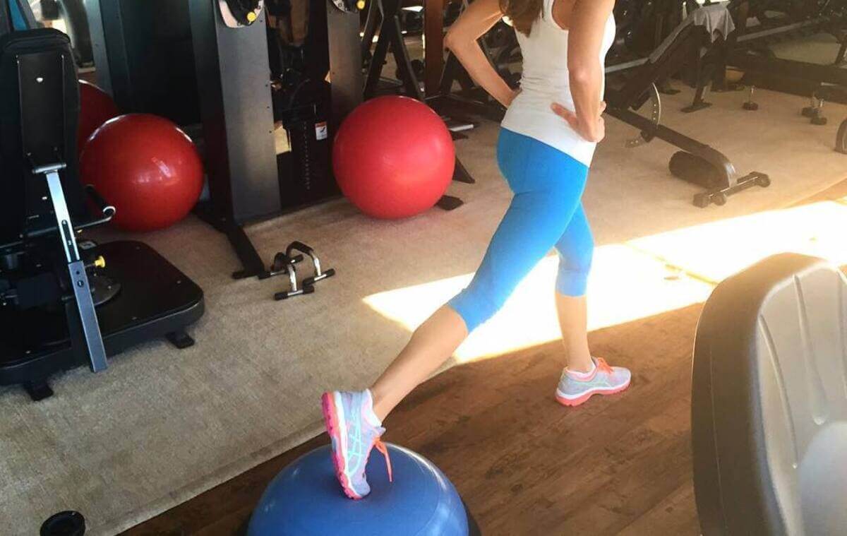 Achterwaartse lunges