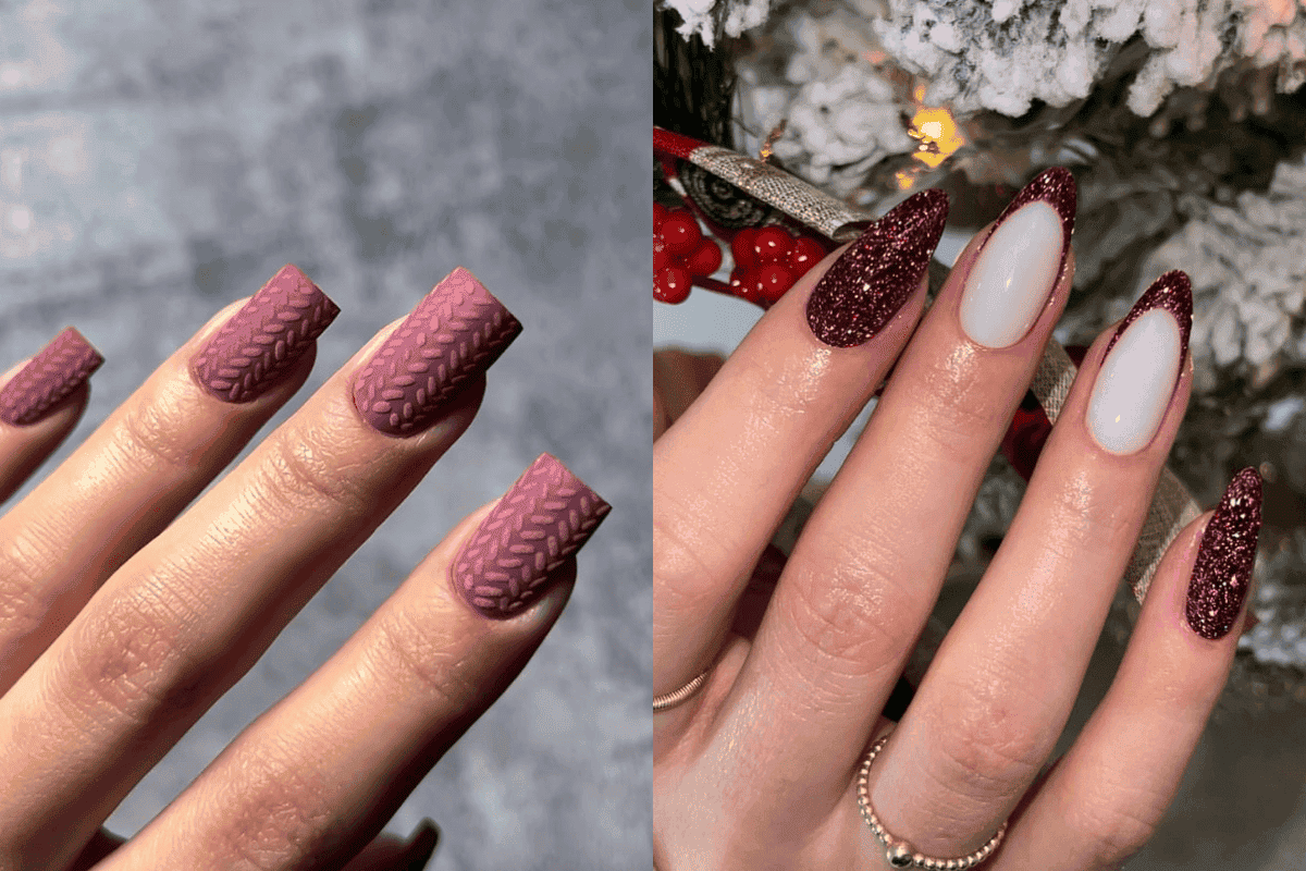 colores para uñas en navidad