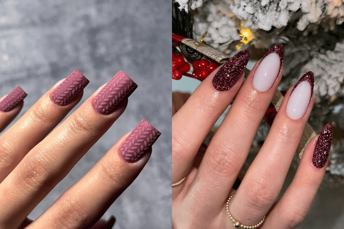 colores para uñas en navidad