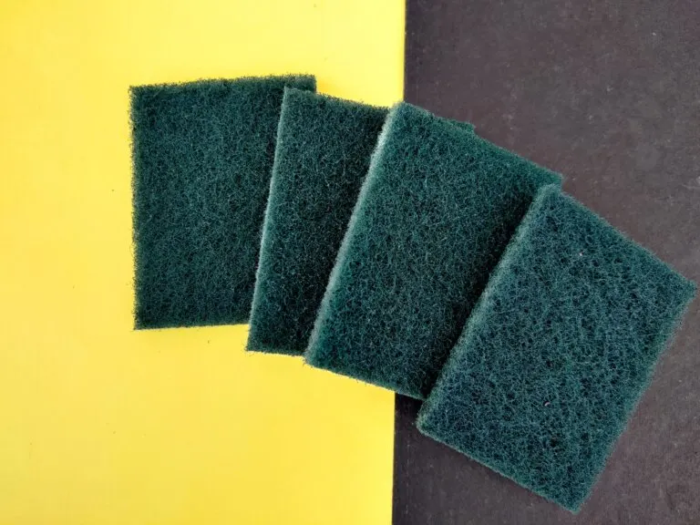 Estropajo verde para limpieza