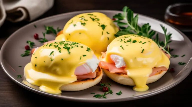 Ingredientes para hacer huevos benedictinos