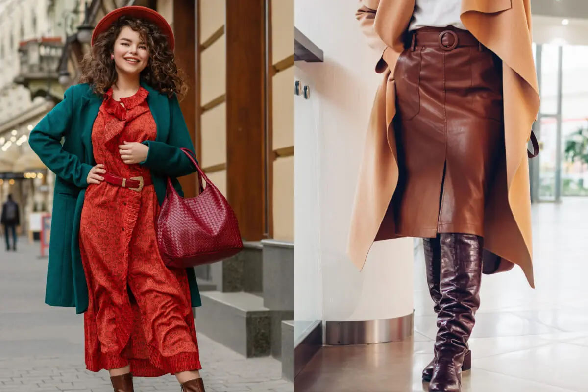 La tela estampada y la cuerina son tendencias de este año.