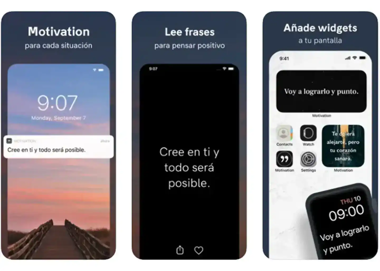 App Motivation para autoestima.