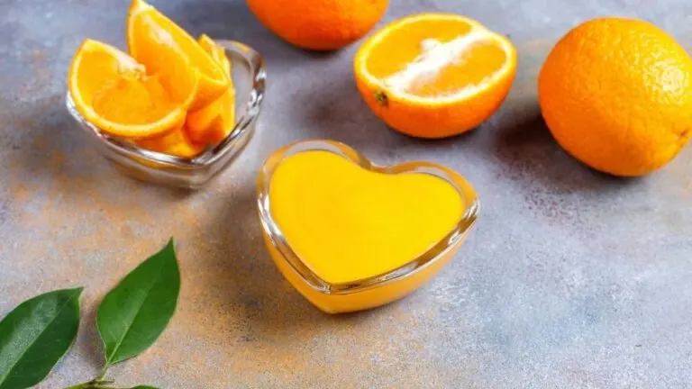Natilla de naranja.