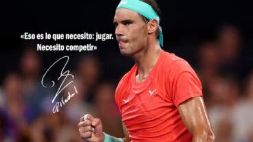 ¿Qué motiva a Nadal a seguir compitiendo? «Sin objetivos las cosas son mucho más complicadas»