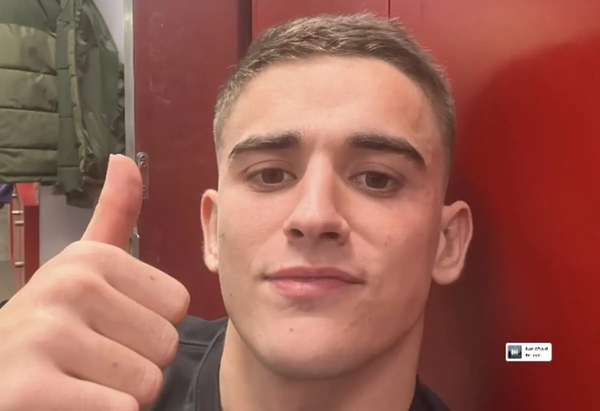 Imagen del instagram de Gavi.