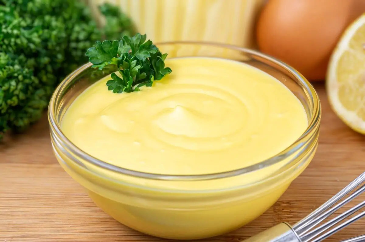 Salsa holandesa.