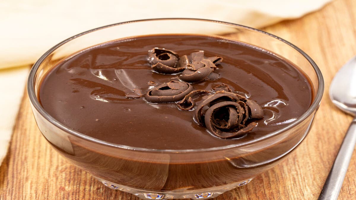 Natillas chocolate