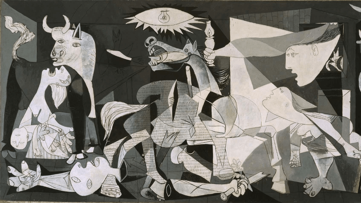 Guernica de Pablo Picasso. 