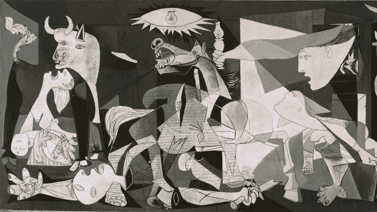 Guernica de Pablo Picasso.