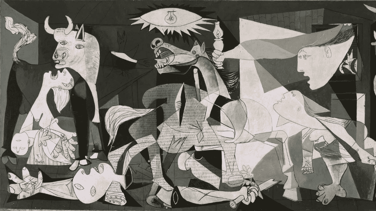 Guernica de Pablo Picasso. 