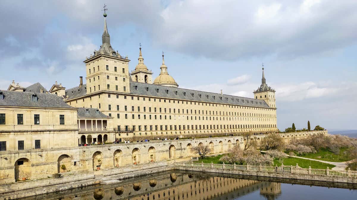 Sitio de El Escorial en Madrid. 