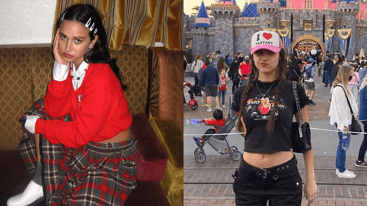 Olivia Rodrigo con gorra de los 2000