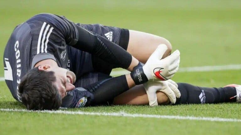 Courtois sufre lesión en la otra rodilla, ¿qué ocurrió y cuándo volverá?