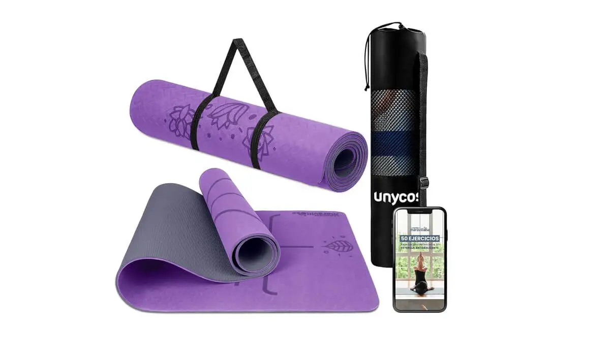 Permite realizar cualquier ejercicio, sesión de meditación, postura de yoga o pilates de forma segura.