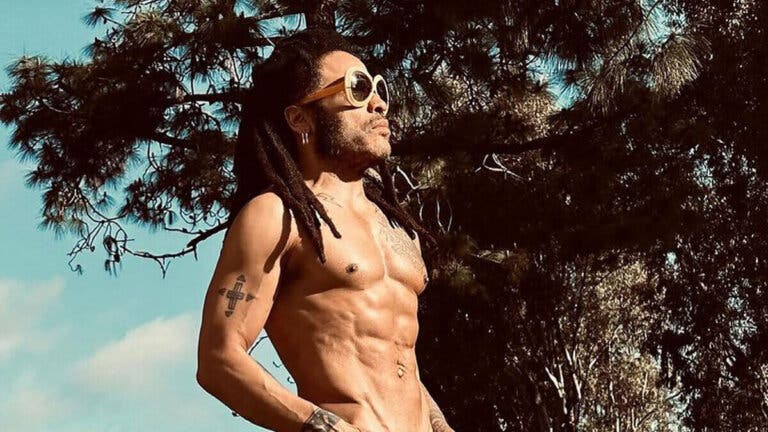 Rutina para tener «ABS» como los de Lenny Kravitz a sus 59 años